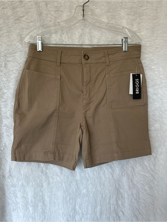 Briggs New York Pants - Briggs New York Beige Tan Utility Shorts-NWT